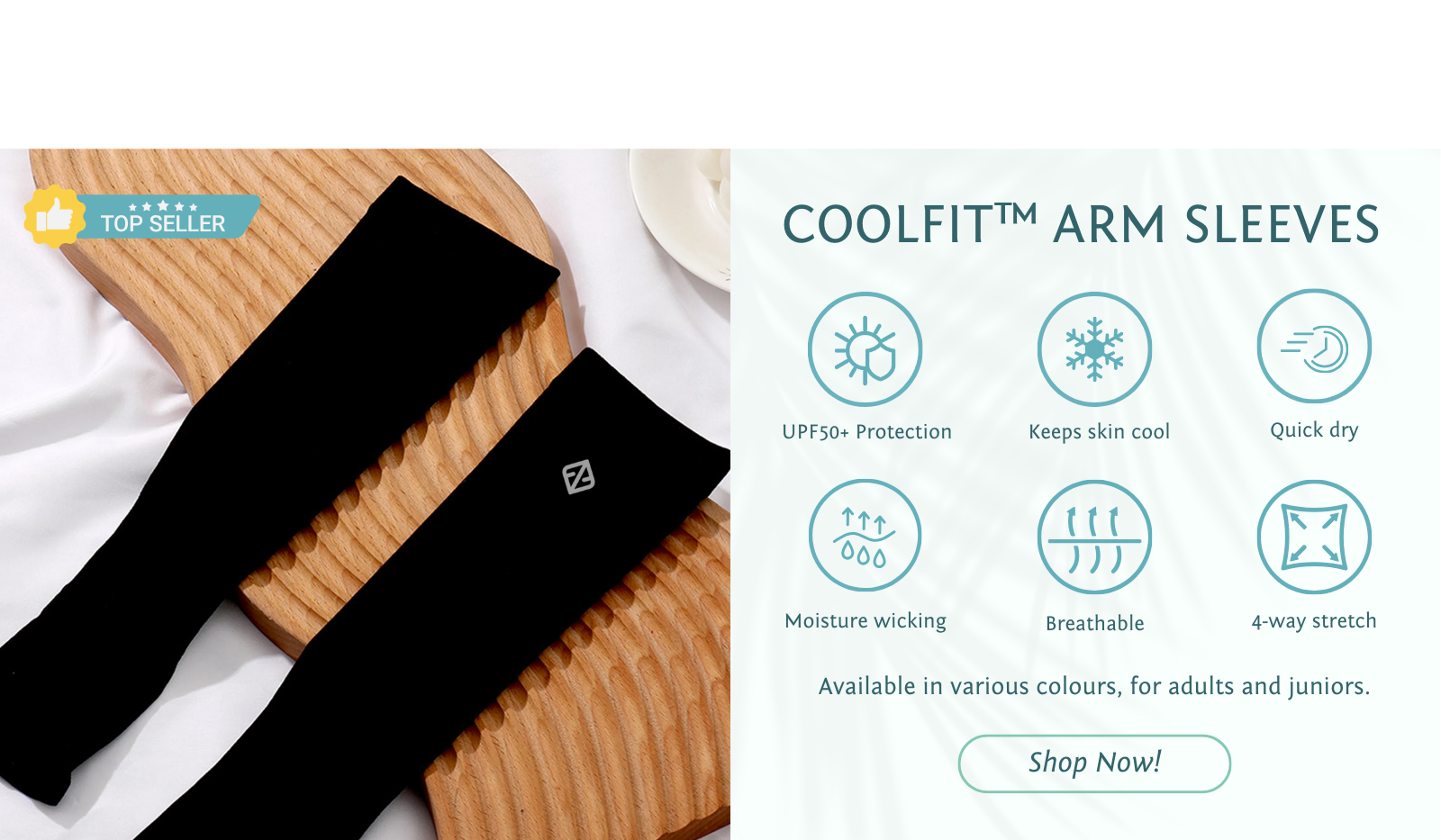 FUNFIT | Coolfit Arm Sleeves 