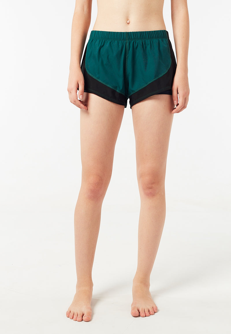 Overlay Mesh Shorts (Dark Green) (3 Designs)