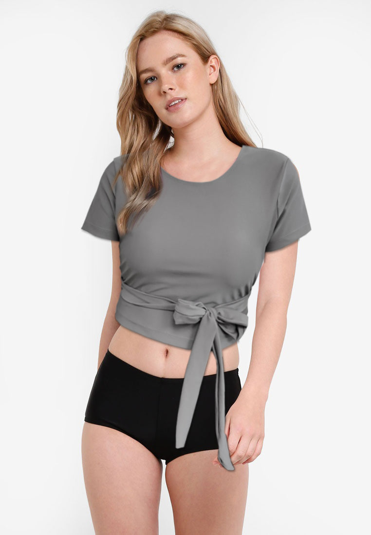 Two-Way Cross Tie Top (3 Colours) | L & XL Only
