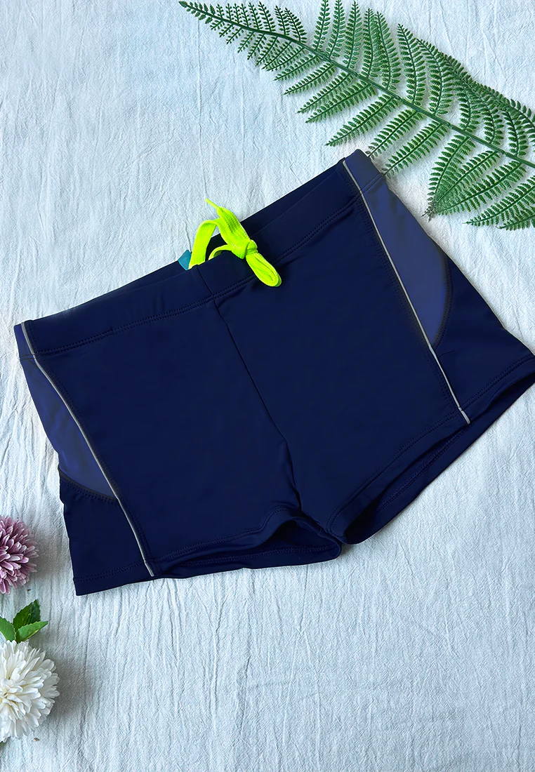 Quick-Dry Swim Shorts (Colourblock)