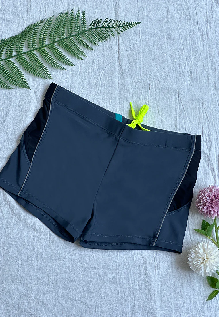 Quick-Dry Swim Shorts (Colourblock)