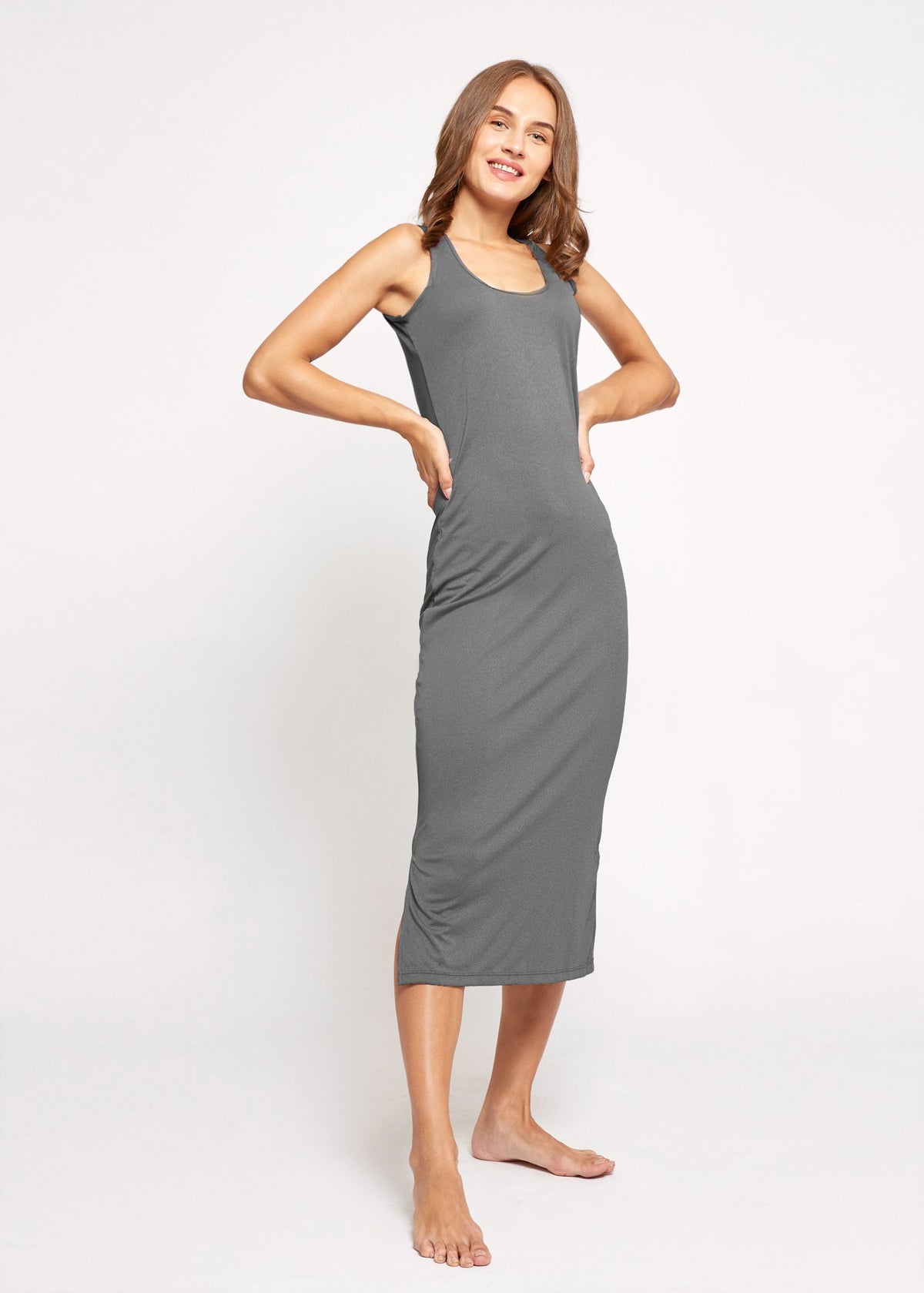 基本款交叉剪裁上衣(栗色) | S - XL