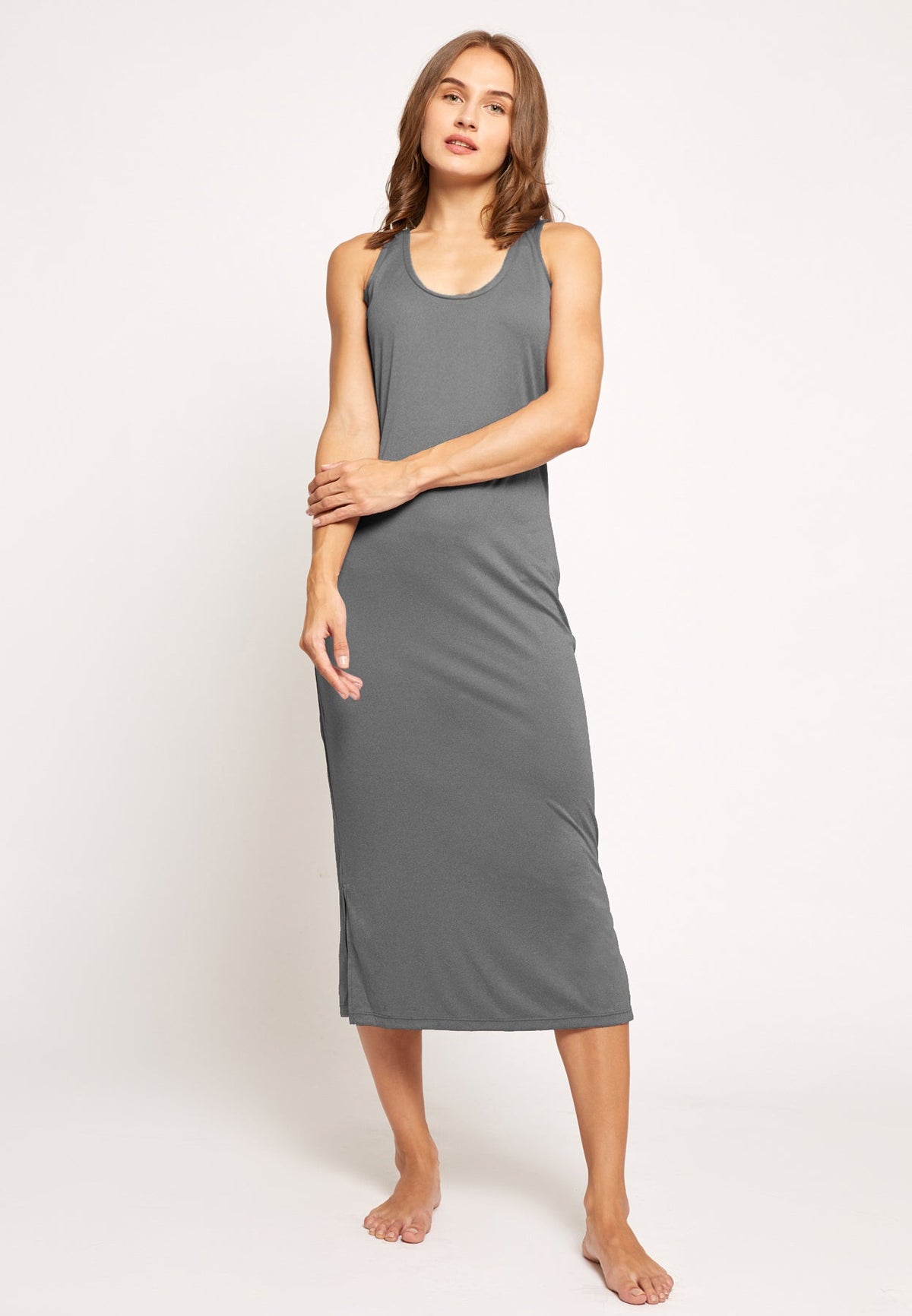 基本款交叉剪裁上衣(栗色) | S - XL