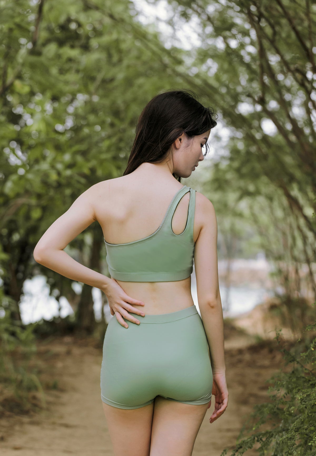 Toga Cut-Out Crop Top