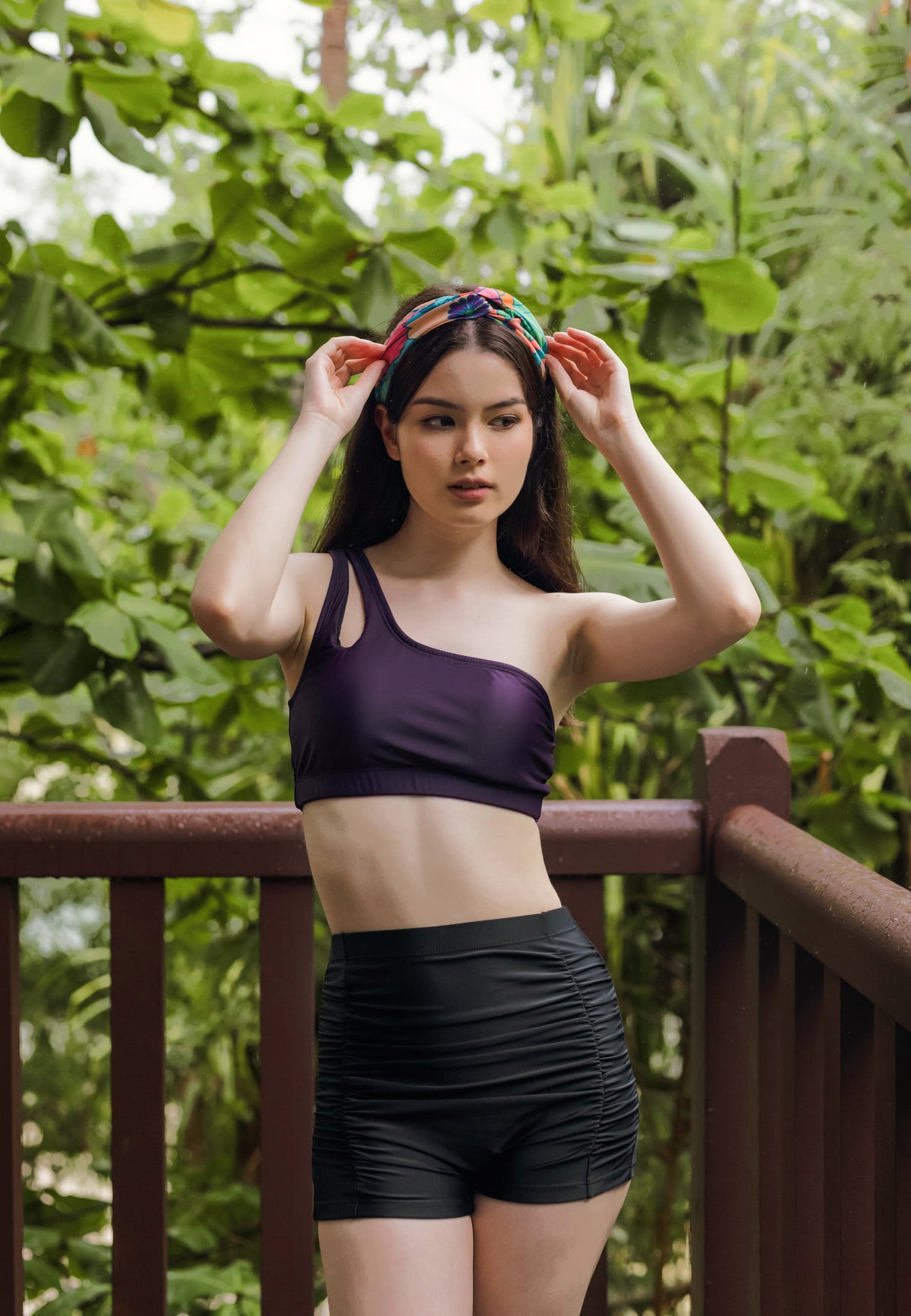 Toga Cut-Out Crop Top