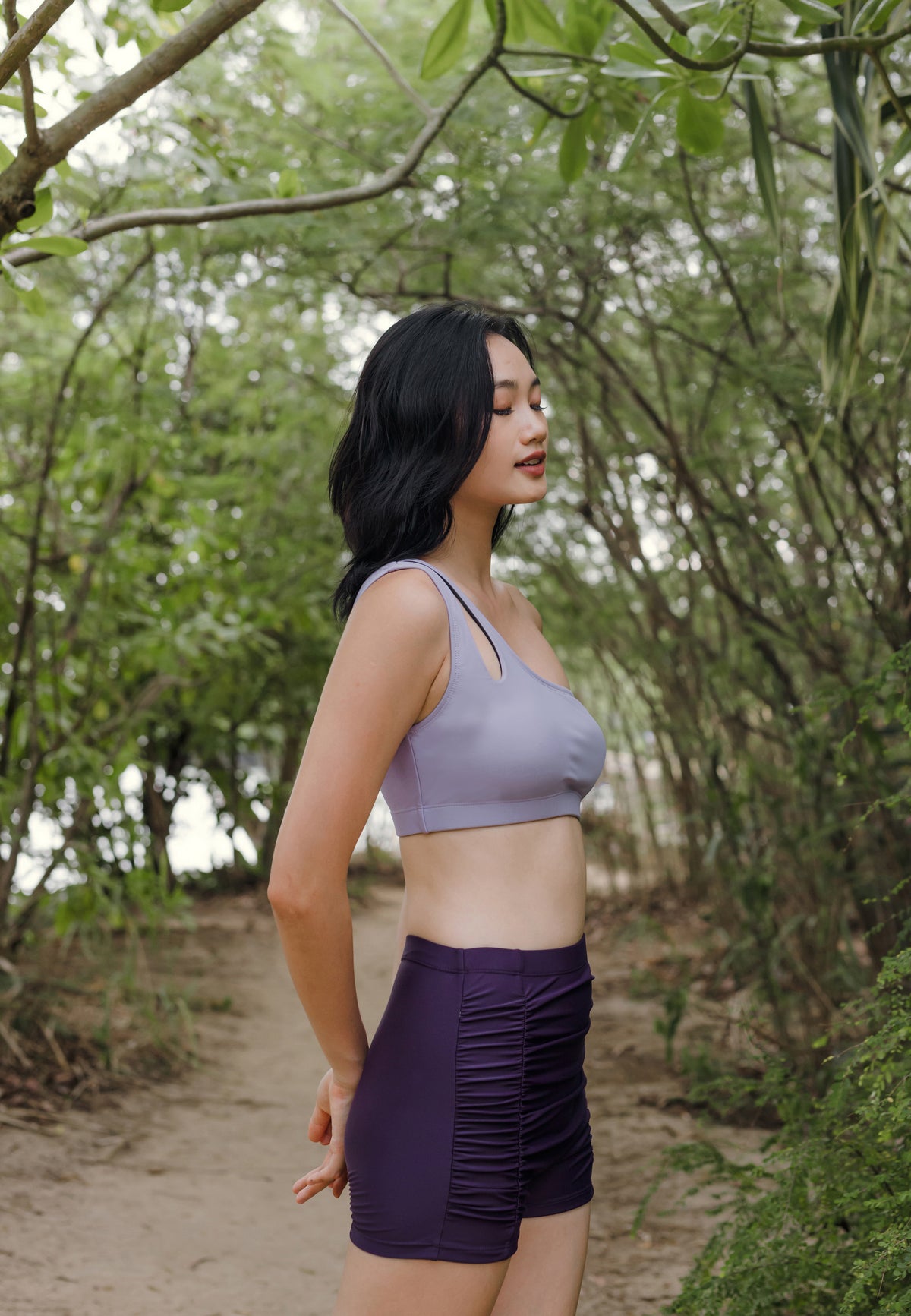 Toga Cut-Out Crop Top