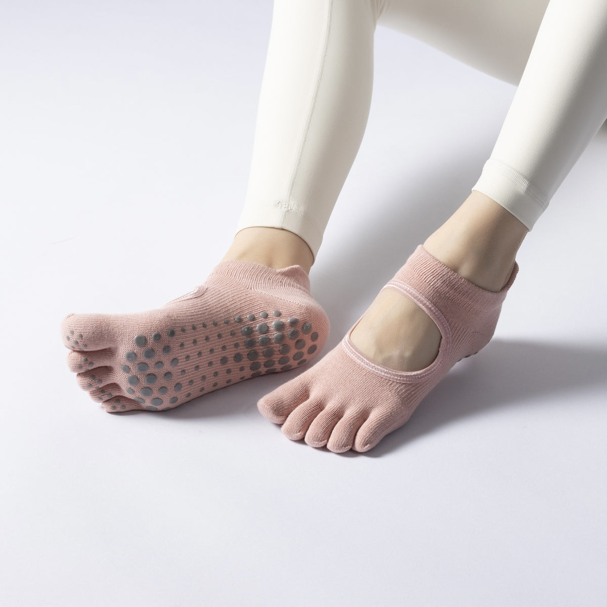 Cut-Out Grip Socks (4 Colours)