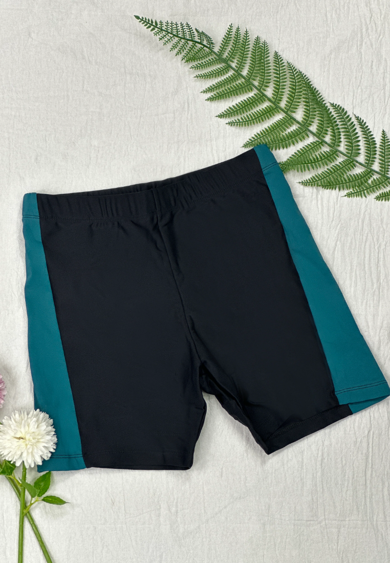 Classic Quick-Dry Mid-Length Swim Shorts (Colourblock) | Size S Only