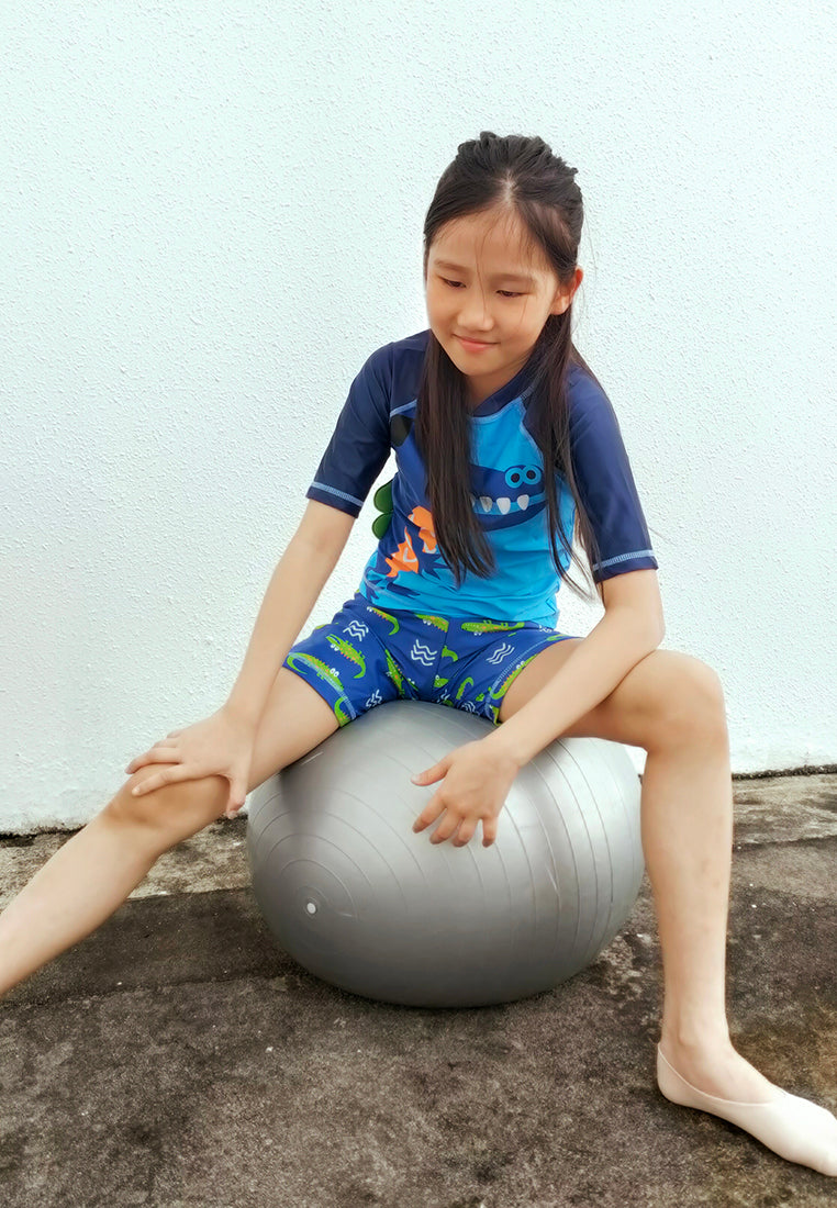 Junior | Alligator Swim Set (Free Swim Cap)