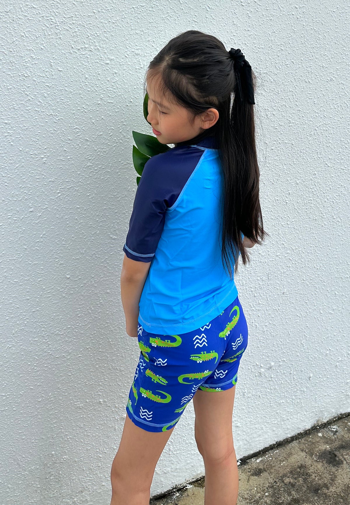 Junior | Alligator Swim Set (Free Swim Cap)