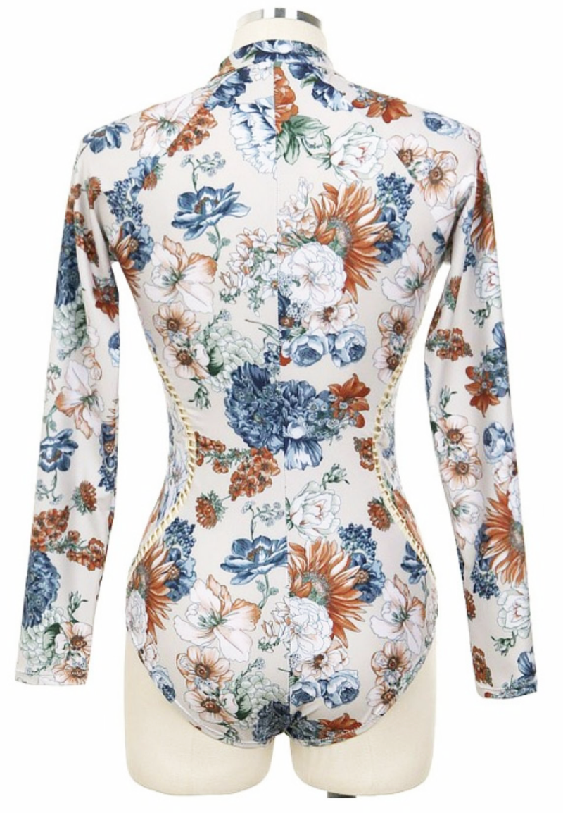 一件式潜水衣(黑色)｜S - 2XL