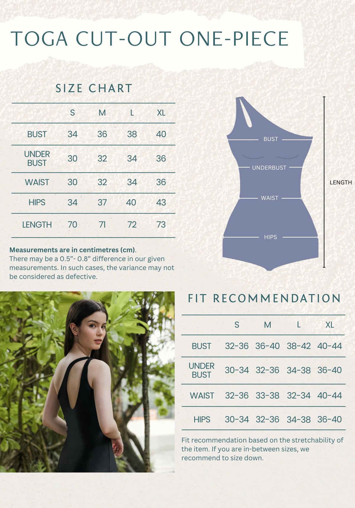 Toga Cut-Out One Piece