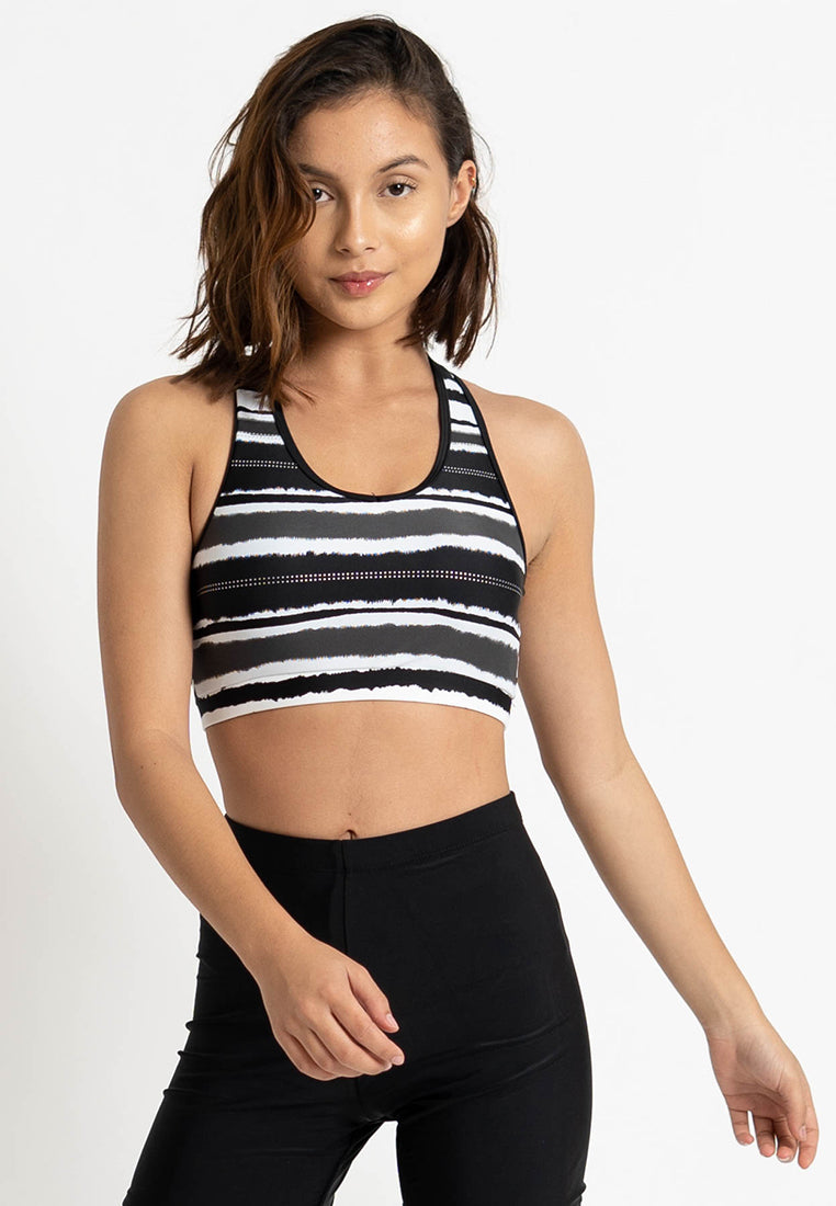 Racerback Crop Top (Poetric) | ATHLEISWIM™ | XL & 2XL Only