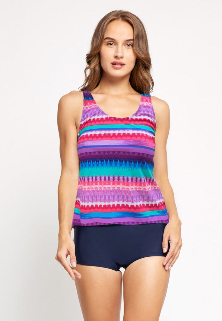 Athleiswim Tankini Top (Butterfly) | S, L, XL Only