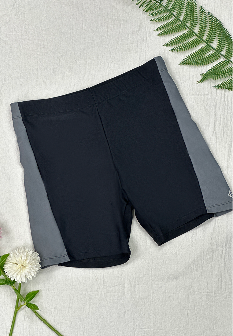 Classic Quick-Dry Mid-Length Swim Shorts (Colourblock) | Size S Only
