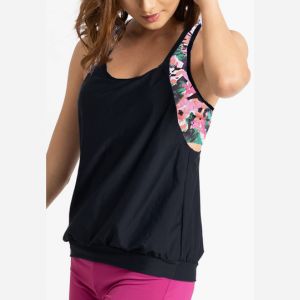 覆盖式宽松比基尼上衣 | Athleiswim™ | S - L