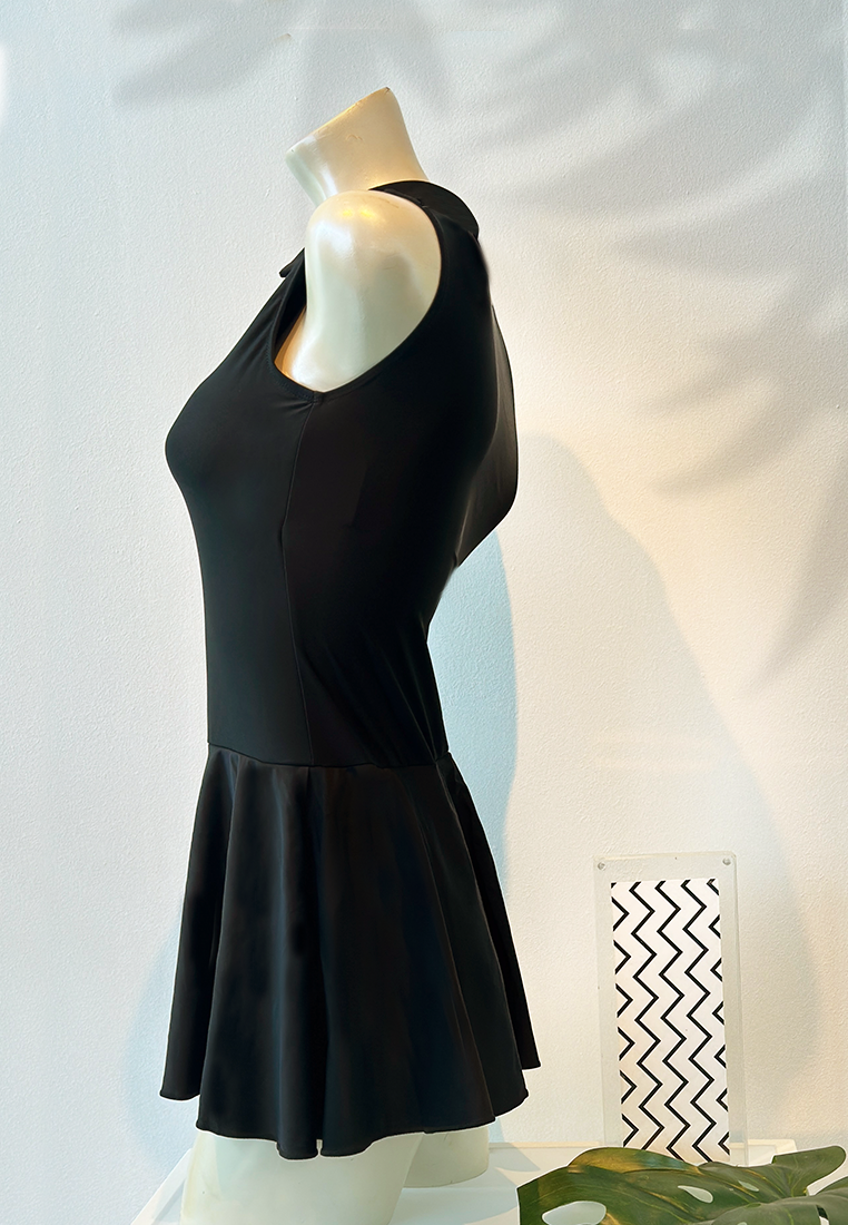 Sleeveless Zip-front Swim Dress | UPF50+ Sun Protection