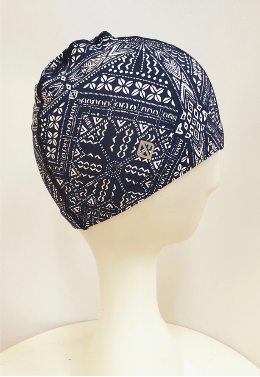 布料游泳帽 黑色