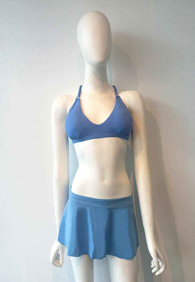 Basic Swim Skorts (Blue)