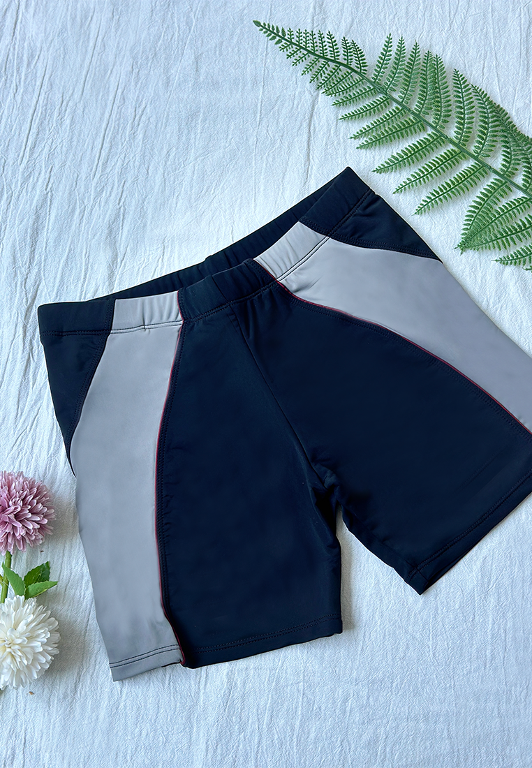 Classic Quick-Dry Mid-Length Swim Shorts (Curve Colourblock) | Size S Only