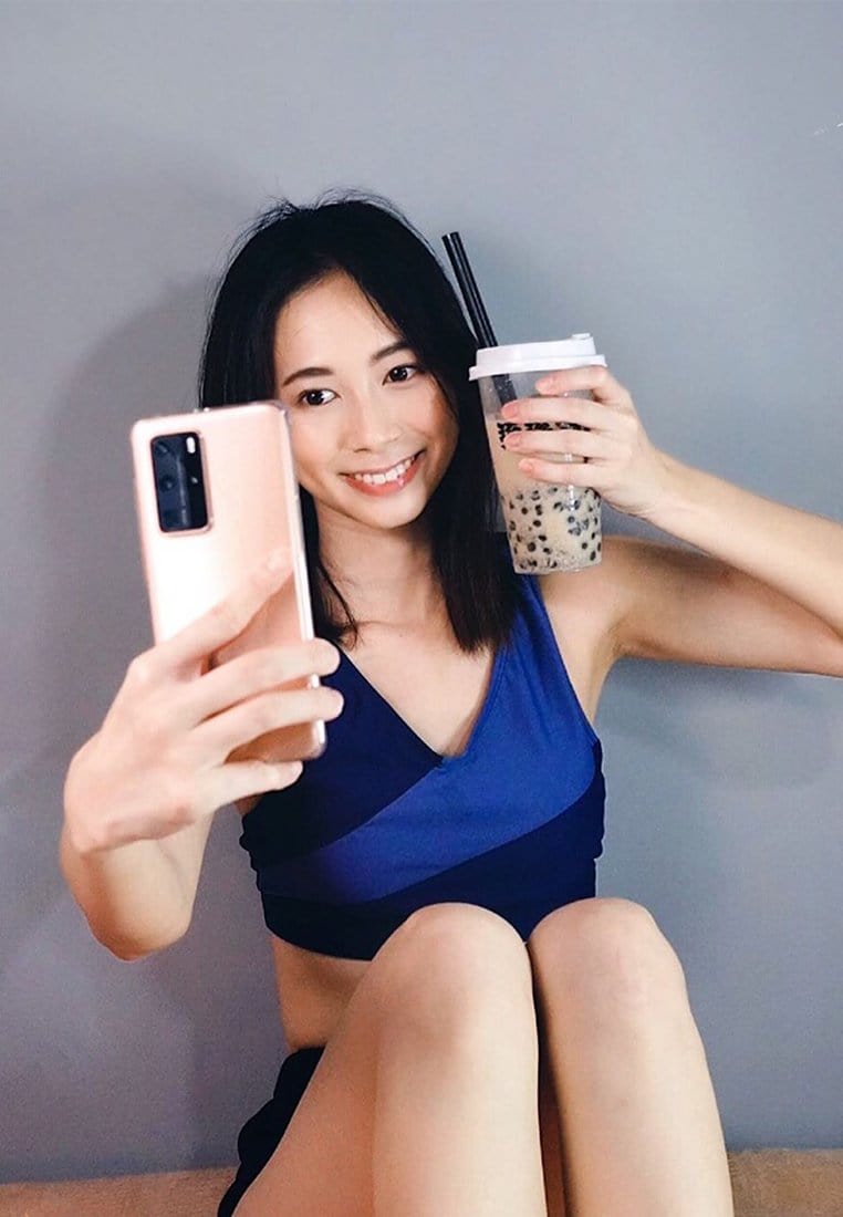 FUNFIT Colourblock Sports Bra (Navy) | XS – 2XL