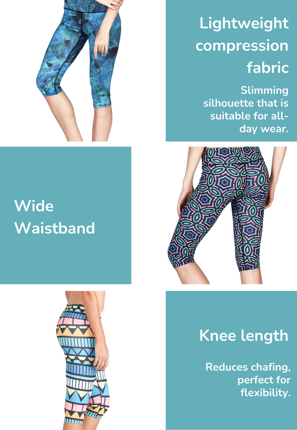 Active Capris (Variety) | Size S &amp; XL Only