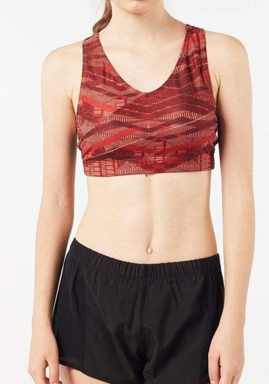 Colourblock Crop Top