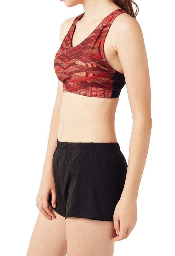 Colourblock Crop Top