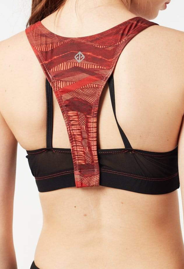 Colourblock Crop Top