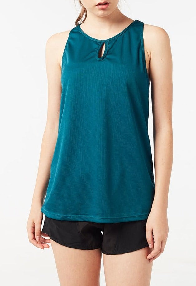 keyhole workout top