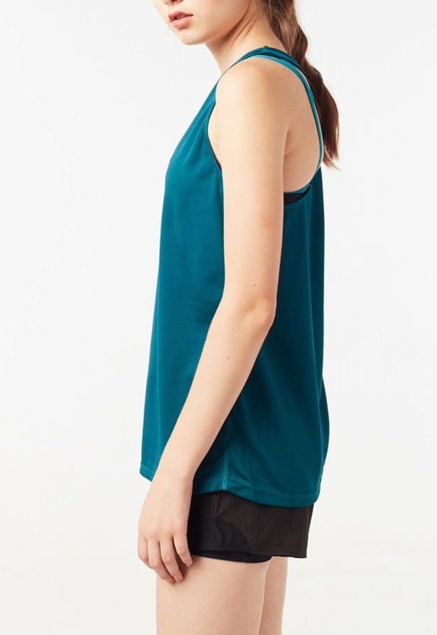 FUNFIT Keyhole Tank Top (Dark Green) | XS – 2XL