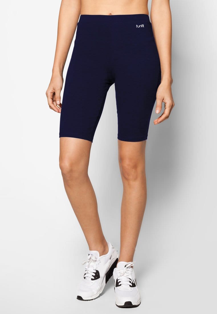 FUNFIT Basic Bike Shorts in Navy (S - 3XL)