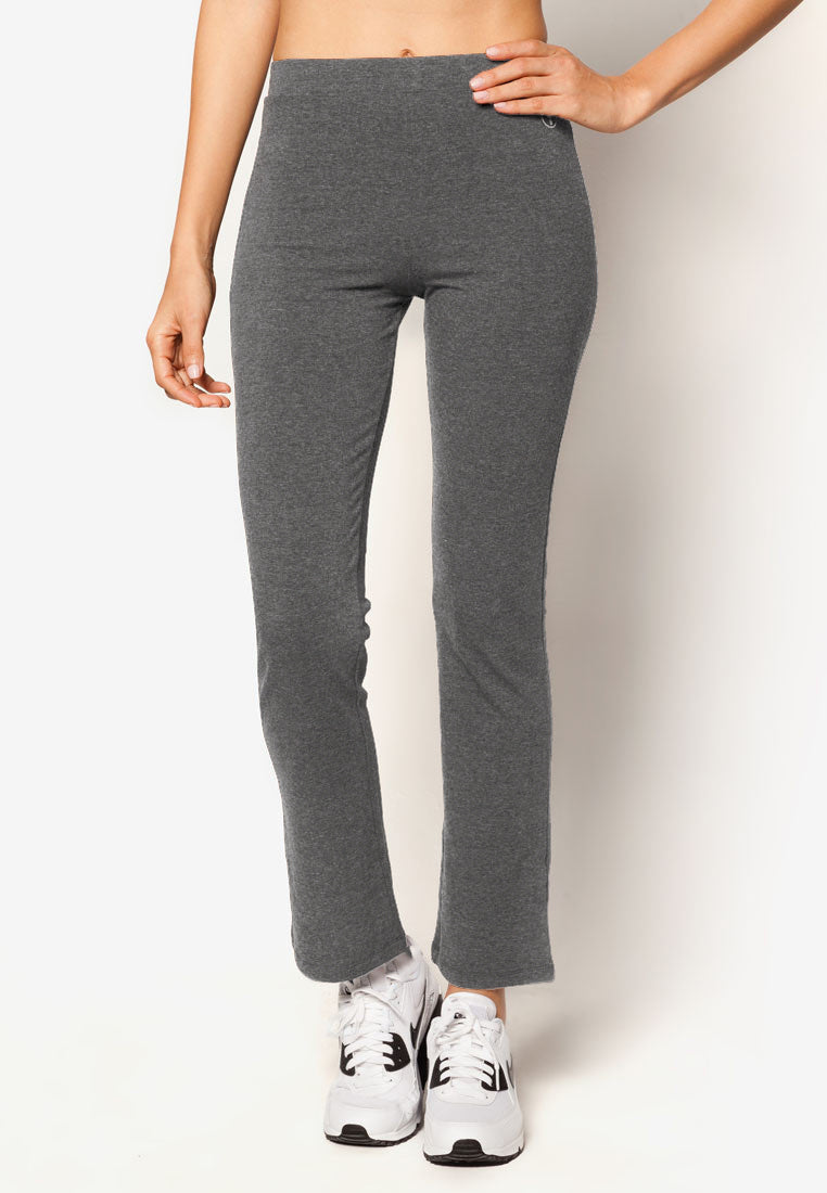 Active Basic Straight-Cut Flare Leggings (Variety)