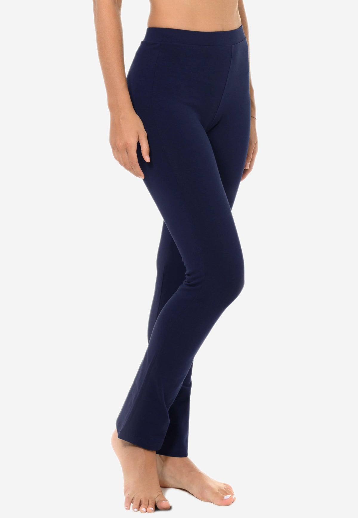 Active Basic Straight-Cut Flare Leggings (Variety)