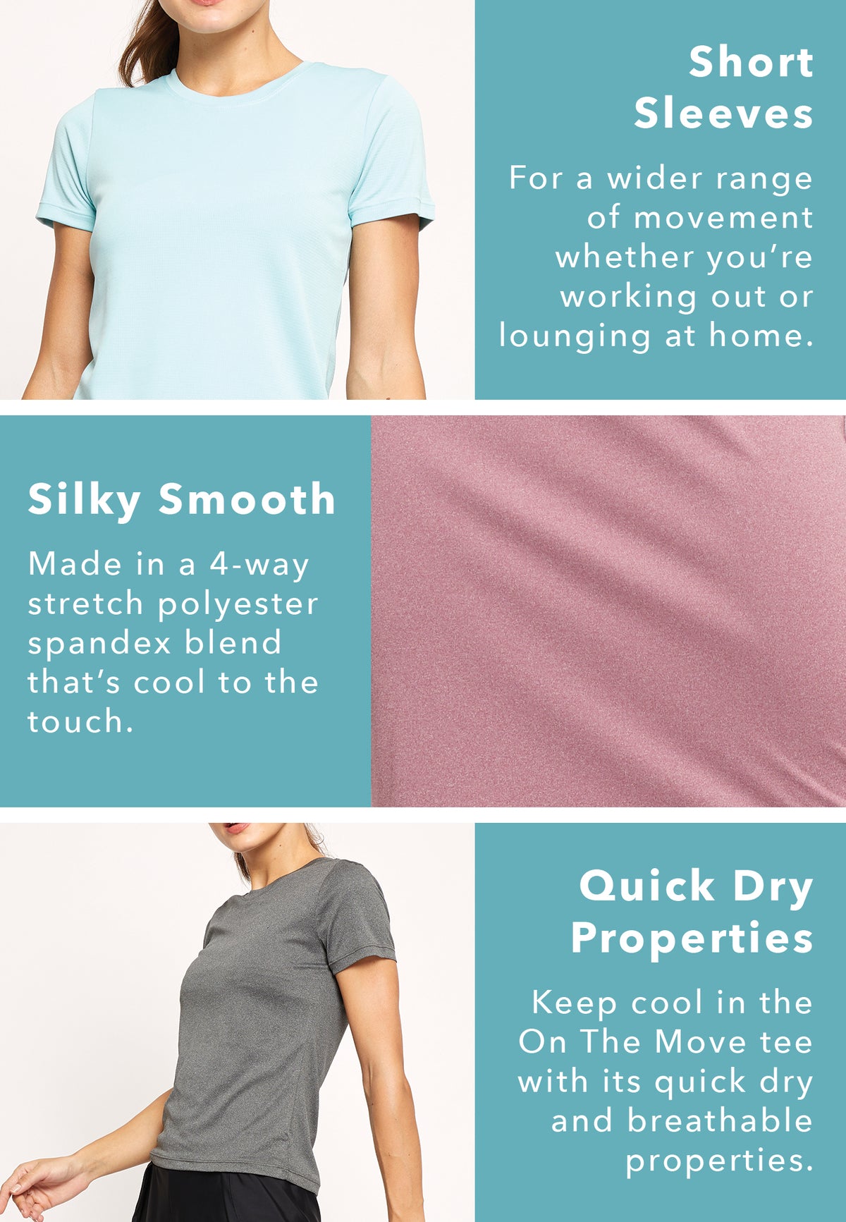 On The Move Tee | Sizes S - 2XL