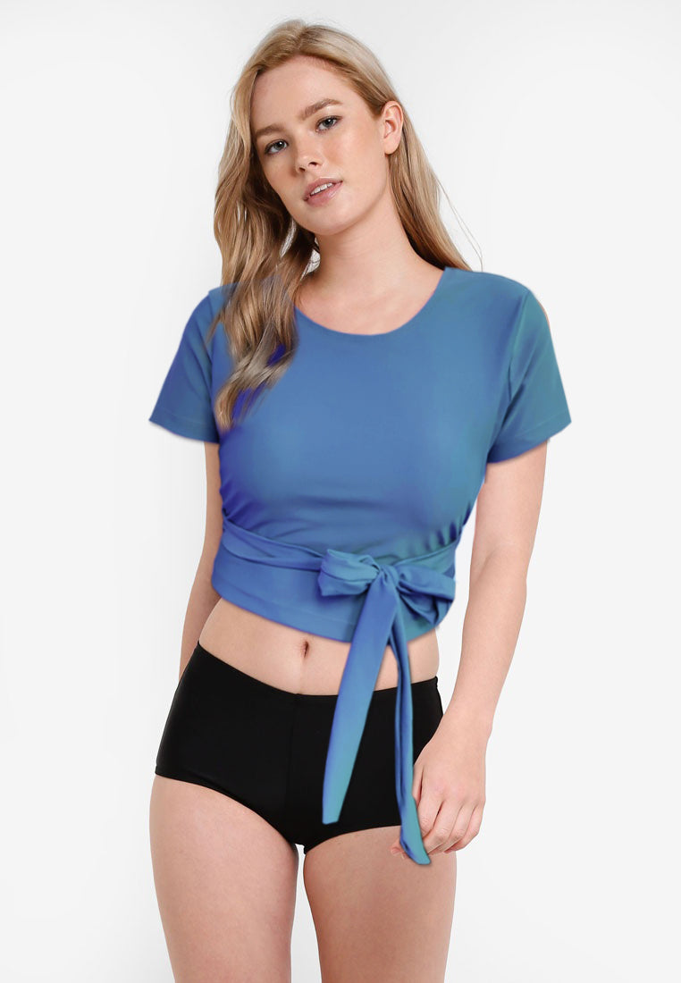 Two-Way Cross Tie Top (3 Colours), L & XL Only, FUNFIT