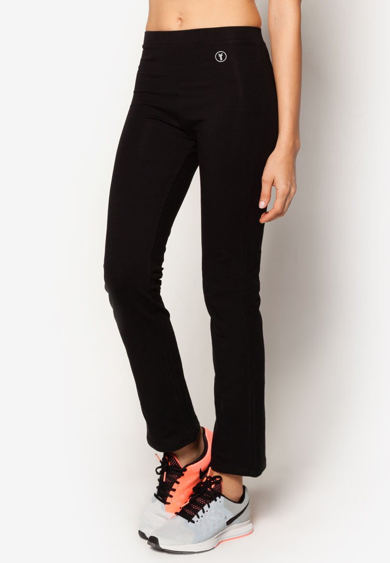 Active Basic Straight-Cut Flare Leggings (Variety)