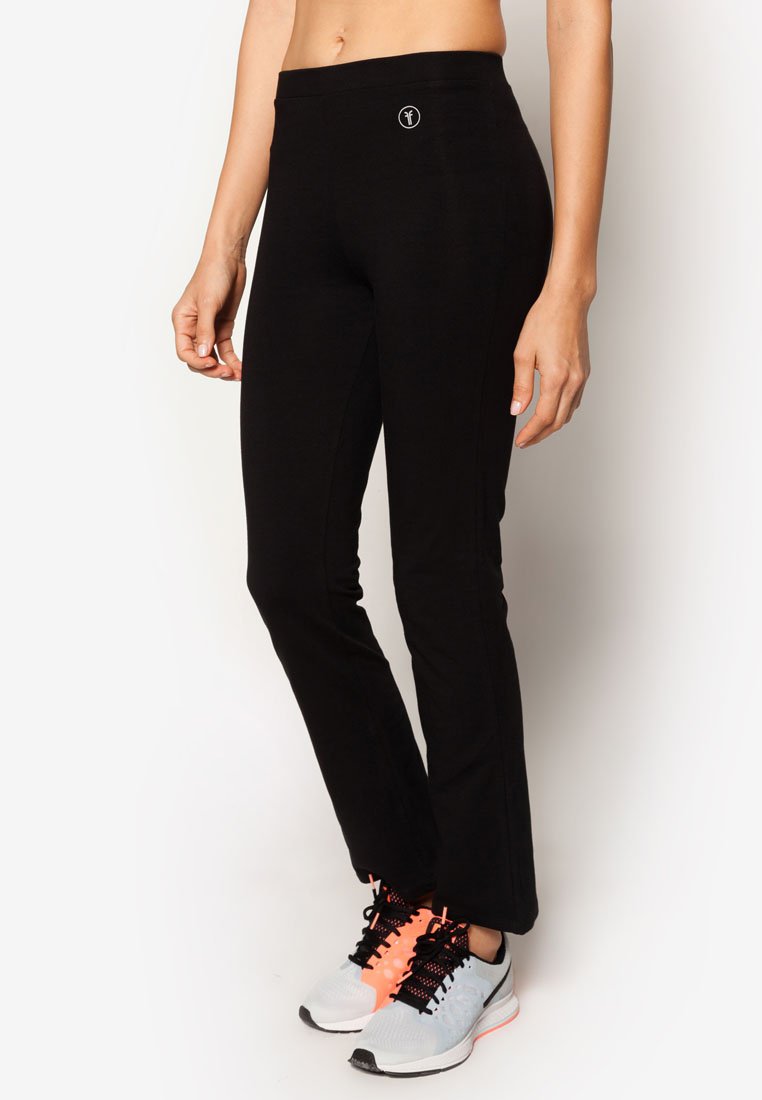 Active Basic Straight-Cut Flare Leggings (Variety)