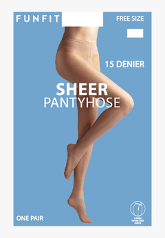Non-run Pantyhose (2 Colours) 15 Denier, FUNFIT