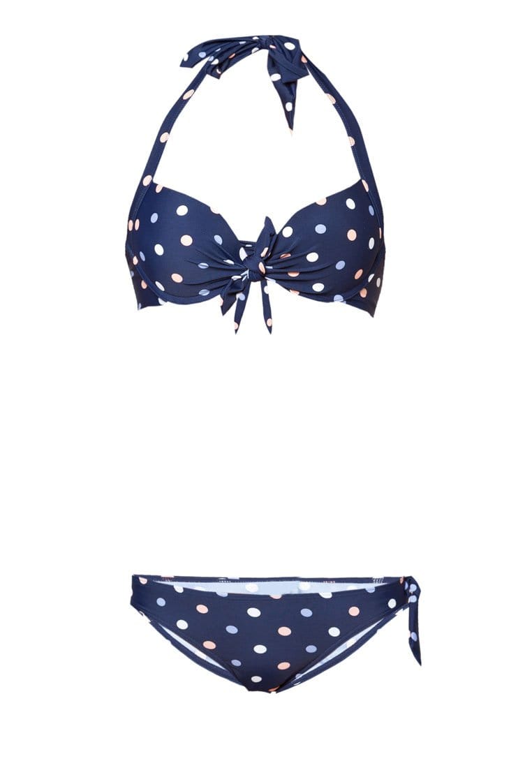FUNFIT Bikini Underwire Push-up Set in Multi Polka Dots (S - L)