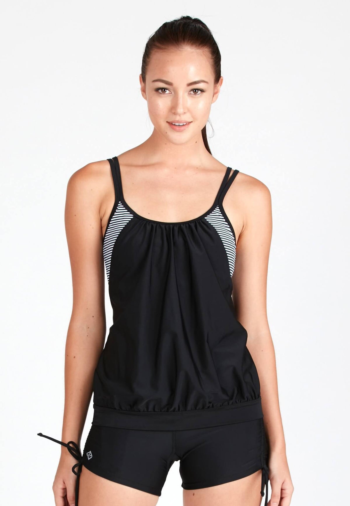 2-in-1 Blouson Tankini Top V2 (Athleiswim™) (XS Only)