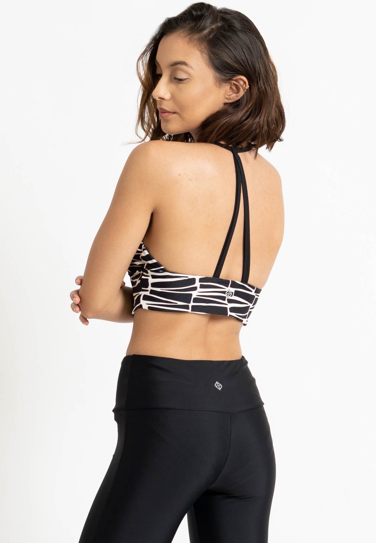 Essential Crossover Crop Top (Variety) (Athleiswim™) | Sizes L &amp; XL Only