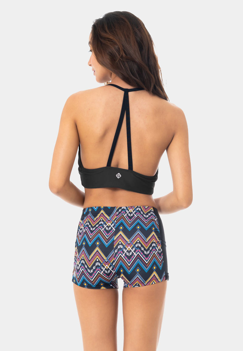 Essential Crossover Crop Top (Variety) (Athleiswim™) | Sizes L &amp; XL Only