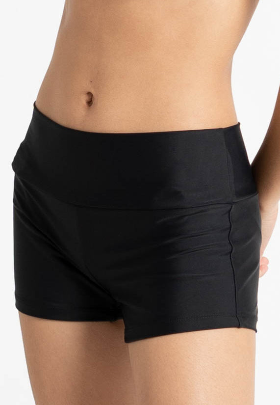 Athleiswim™ Boyshorts (Black &amp; Navy)
