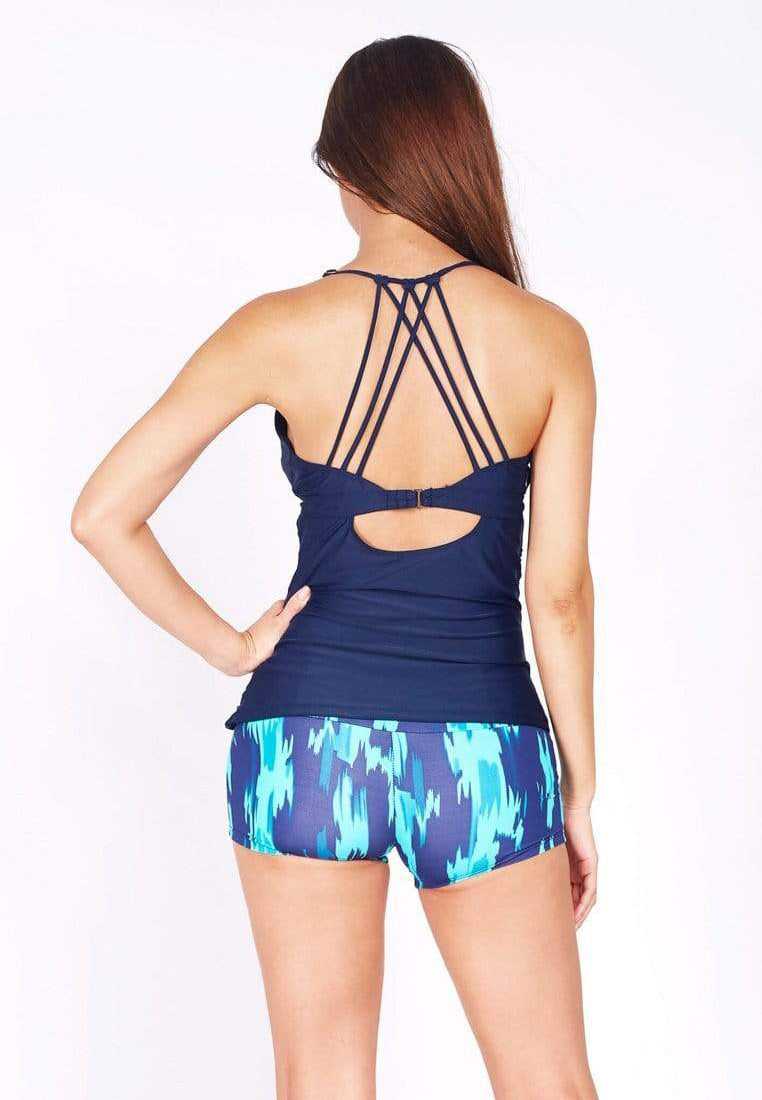 Back Lattice Tankini Top (Variety), FUNFIT