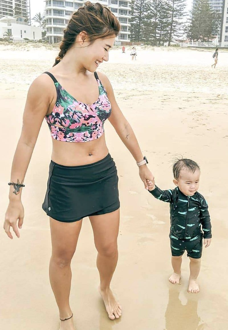 FUNFIT UPF50+ Junior Bottom (Unisex) in Gator Print