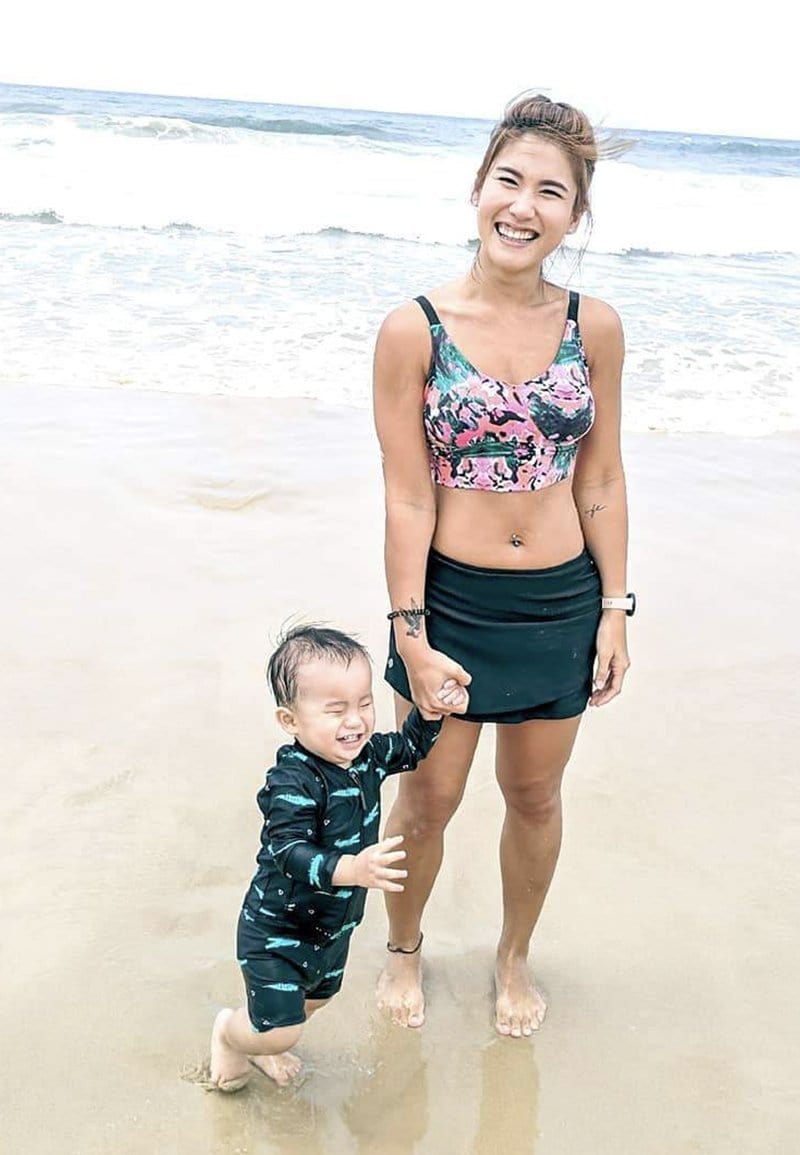 FUNFIT UPF50+ Junior Bottom (Unisex) in Gator Print