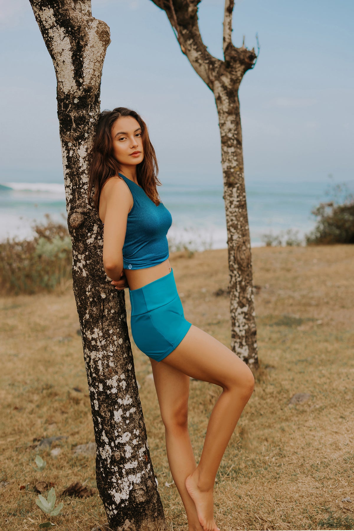 蝙蝠十字背背心（石楠蓝）｜XS - 2XL