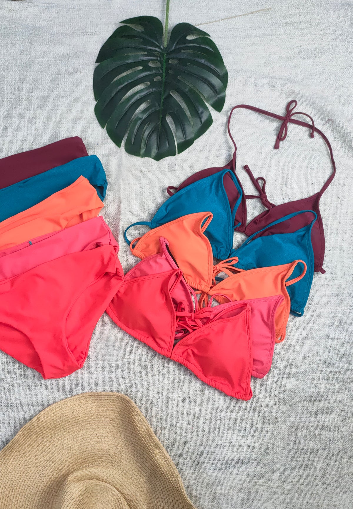 Rainbow Summer Bikini Set (5 Colours)