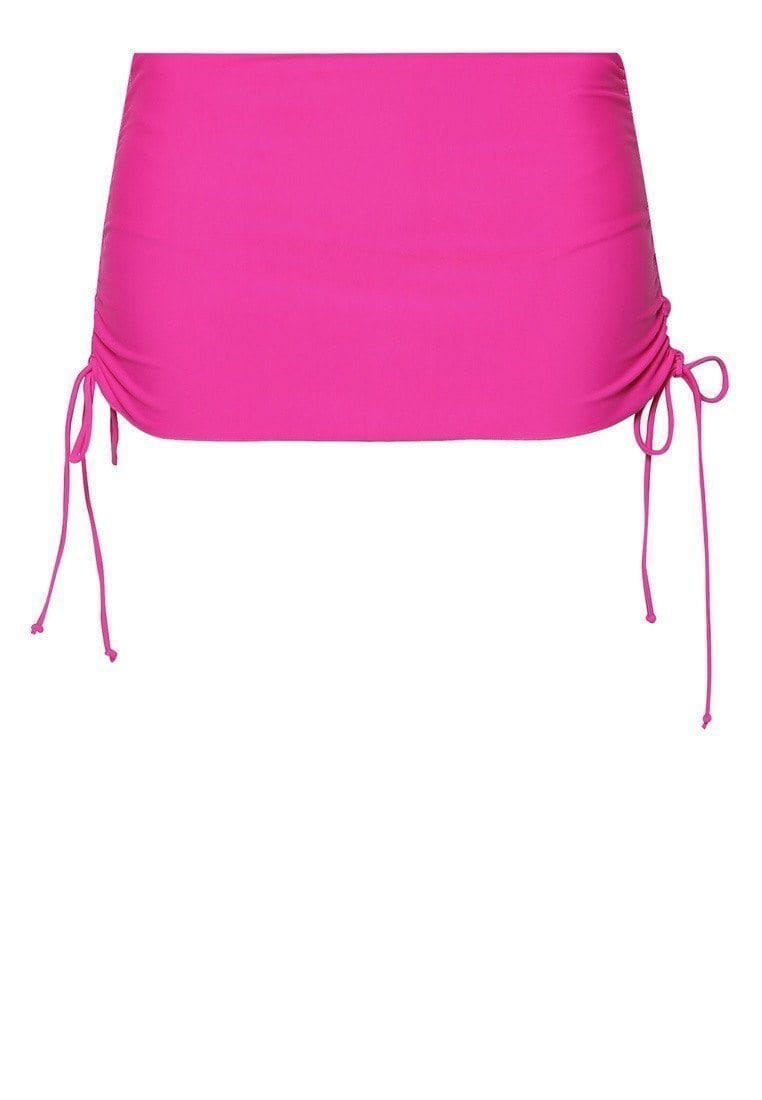 FUNFIT Ruched Swim Skorts (Hot Pink) | S - XL